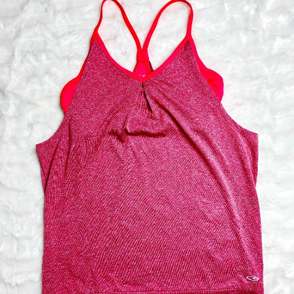 Champion C9 Workout 2-in-1 Tank Top w/ Sports Bra
